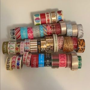 Moving! Make offer! 46 rolls of washi tape